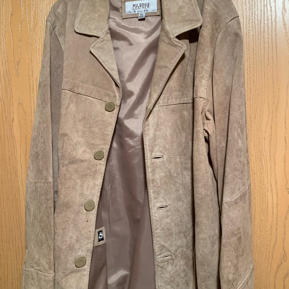 Tan xl suede men’s jacket